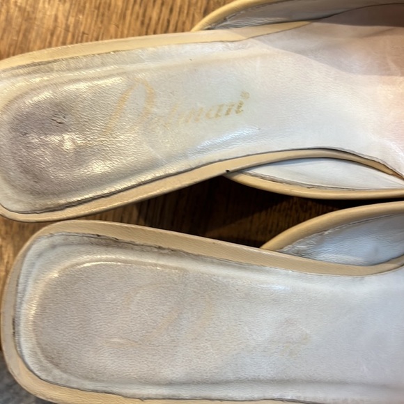 Dalinan Women’s Heels Beige and Black Size 8 - Picture 7 of 8